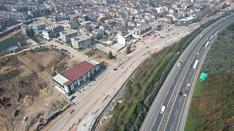 Menfez trafiğe açıldı, geçici güzergâh kaldırıldı